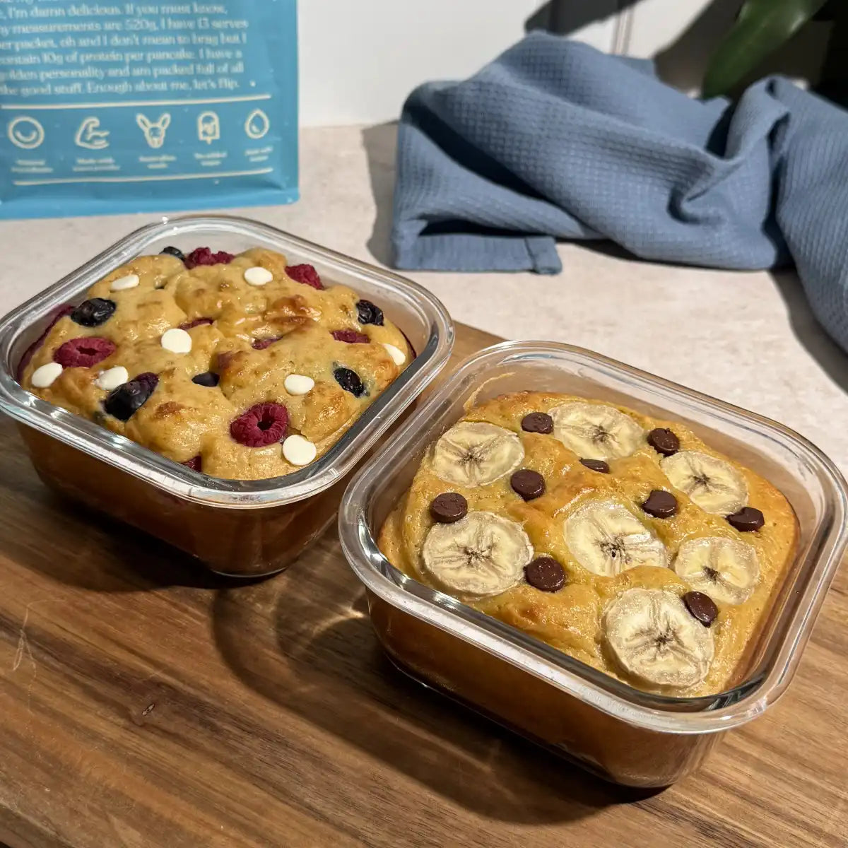 Protein Pancake Bowls 2 Ways