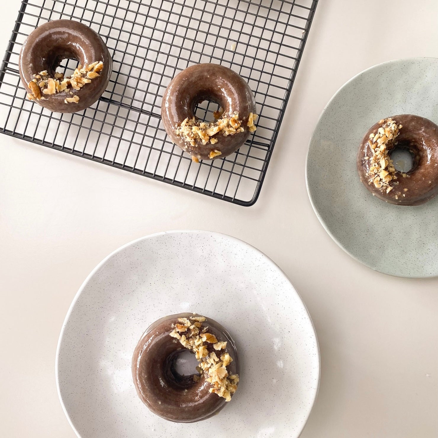 Chocolate Protein Donuts